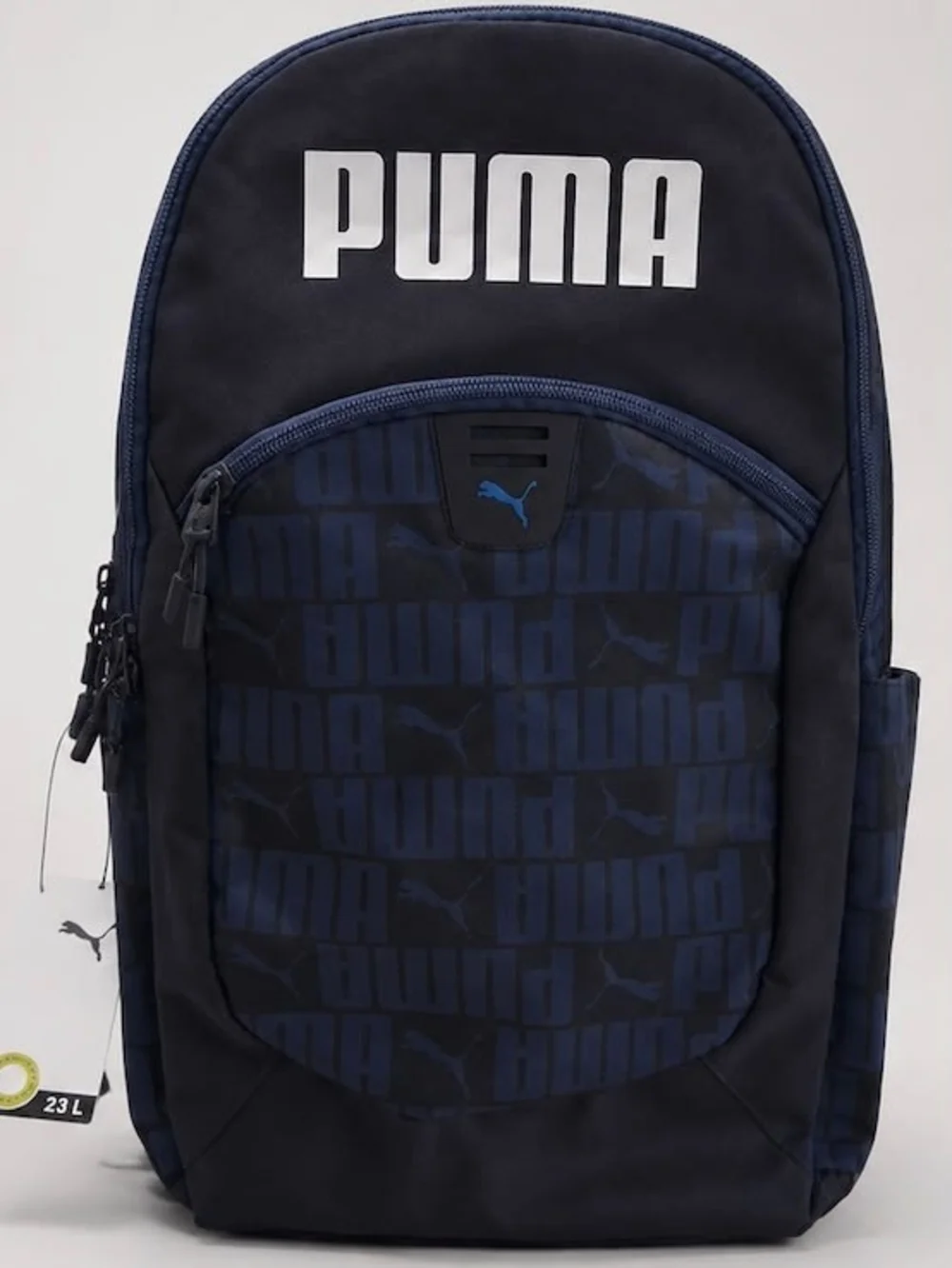 Puma Navy and Black Men's Logo Backpack